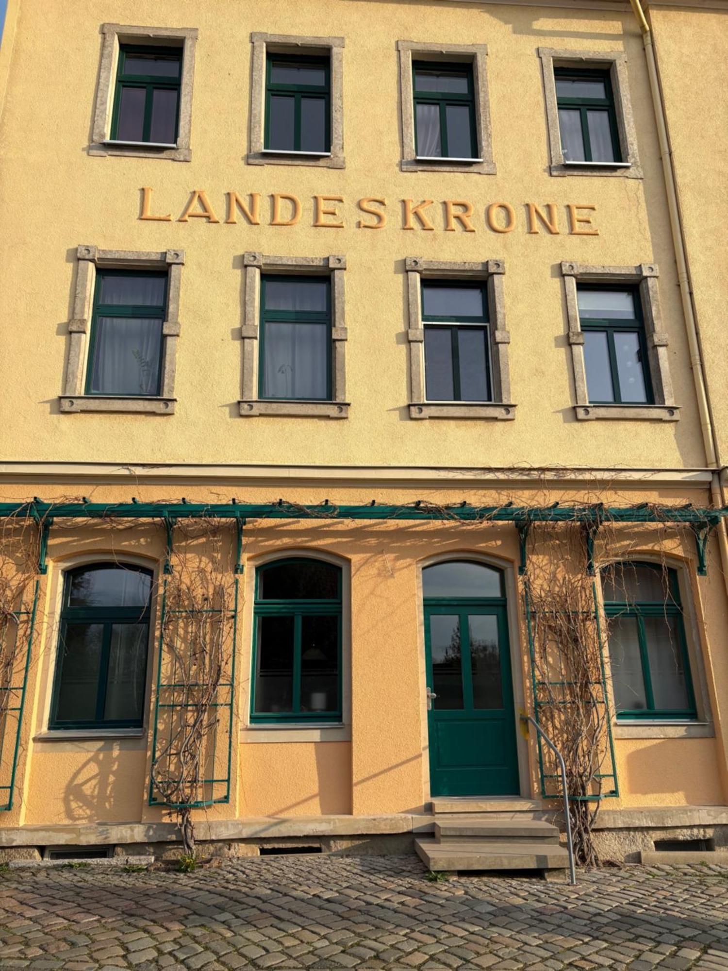FEWO Landeskrone Dresden Apart. 3 EG Exterior foto